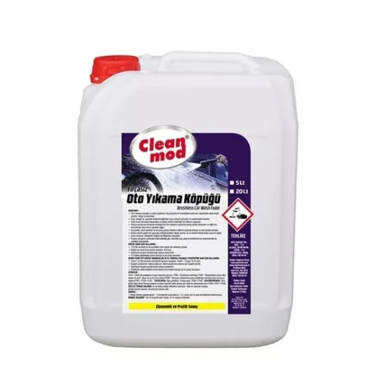 Cleanmod Oto Yıkama Köpüğü Fırçasız Yıkama 5 Kg